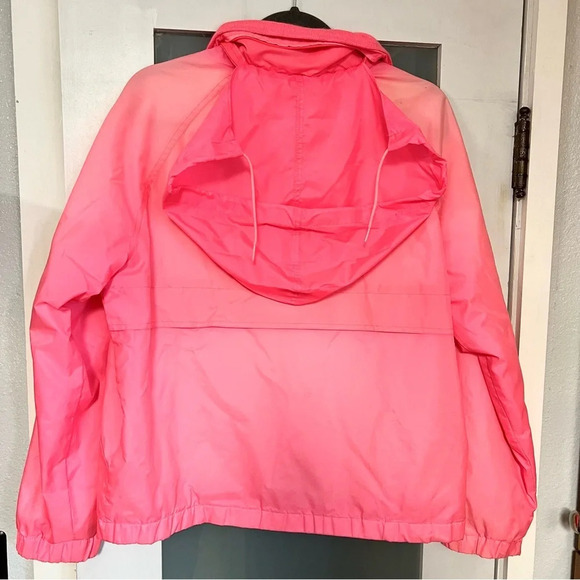 80s Vintage Pacific Trails Pink Lightweight Womens Windbreaker Jacket Size Med - Picture 11 of 14